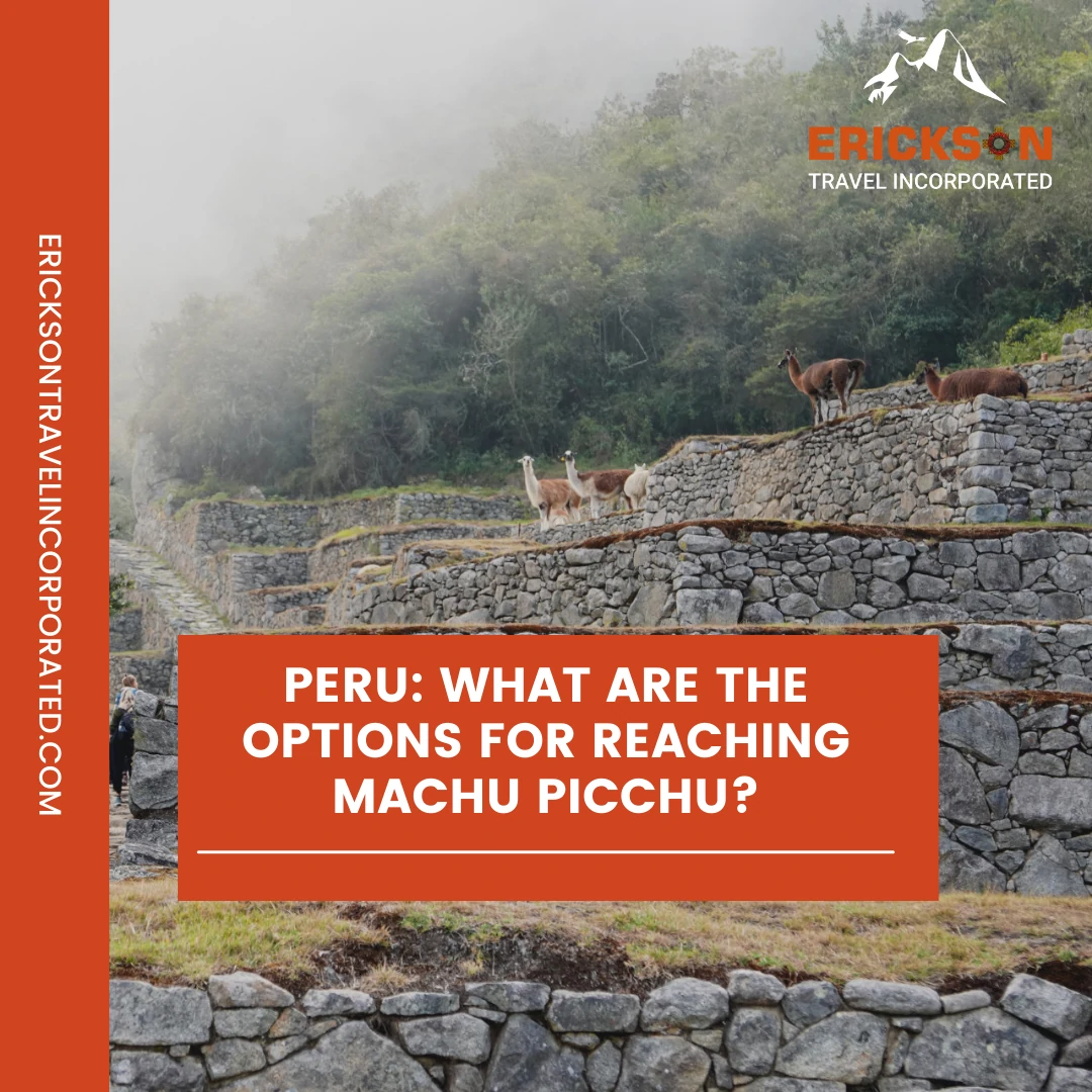 Peru: What are the options for reaching Machu Picchu?